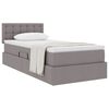 vidaXL Letto con contenitore e materasso Talpa 90 x 190 cm