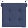 vidaXL Cuscini per Pallet 6 pz Blu Marino 50x50x4 cm in Tessuto Oxford