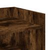 vidaXL Credenza Rovere Fumo 73,5x35x75 cm in Legno Multistrato