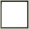 vidaXL Bordura per Prato Verde oliva 60 x 60 x 13 cm Acciaio