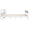 vidaXL Letto senza Materasso Bianco 120x200 cm Legno Massello di Pino