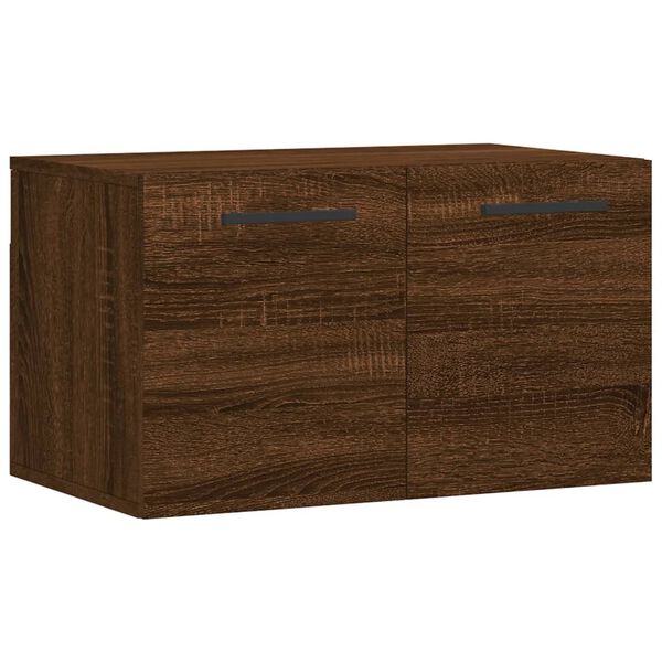 vidaXL Mobile a Parete Rovere Marrone 60x36,5x35 cm Legno Multistrato