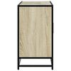 vidaXL Mobiletto per Lavabo da Bagno Rovere Sonoma 80x33x60 cm Legno Massello