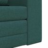 vidaXL Divano letto Verde Scuro 98 x 71 x 83 cm Tessuto