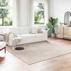 vidaXL Tappeti per area Quadrato PALMERAS Beige 240 x 240 cm