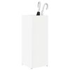 vidaXL Supporto per Ombrellone Bianco 25 x 24,5 x 64 cm