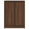 vidaXL Credenza Rovere Marrone 57x34x76 cm in Legno tecnico