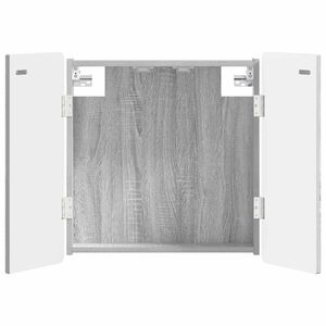 vidaXL Armadio per Dartboard ZWOLLE Sonoma grigio Legno ingegnerizzato
