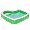 Bestway Piscina con Sedile Tropical Paradise 231x231x51 cm