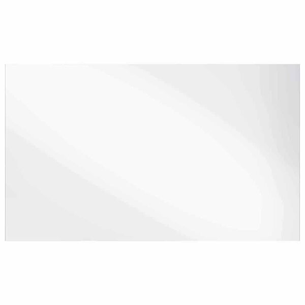 vidaXL Specchio da parete Rettangolare 100 x 60 cm vetro temperato