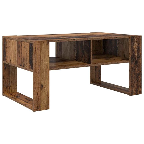 vidaXL Tavolino da salotto Legno vecchio 92 x 53 x 45 cm