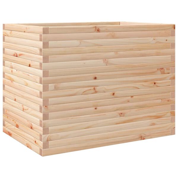 vidaXL Fioriera da Giardino 90x60x68,5 cm in Legno Massello di Pino