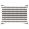 vidaXL Telo Ombra Grigio chiaro e bianco 3,5 x 4,5 m HDPE