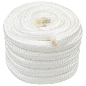 vidaXL Corda da Barca 3 mm 5 m Bianco