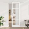 vidaXL Porta scorrevole ORKDAL Bianco 78 x 232 cm