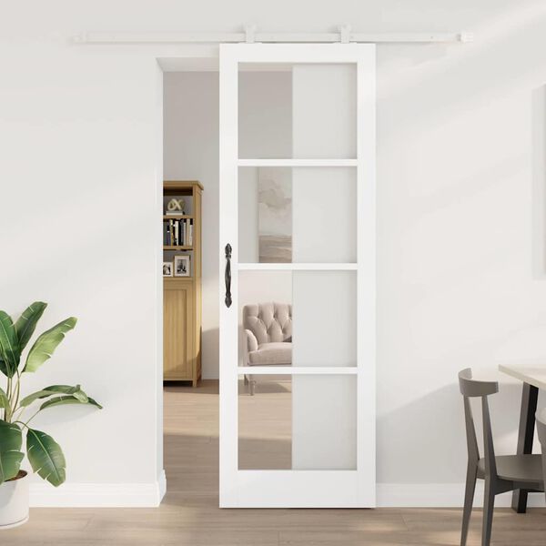 vidaXL Porta scorrevole ORKDAL Bianco 78 x 232 cm
