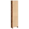 vidaXL Libreria Legno Antico 40x24x176 cm in Legno Multistrato
