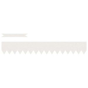 vidaXL Bordura per Prato 10 pcs Bianco 100 x 0,05 x 15 cm