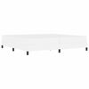 vidaXL Struttura del letto Bianco Puro 200 x 200 cm Tessuto