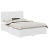 vidaXL Struttura del letto Bianco 140 x 190 cm Legno ingegnerizzato