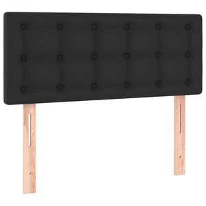 vidaXL Testiera Nera 80x5x78/88 cm in Similpelle