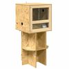 vidaXL Terrario Marrone 40 x 40 x 90 cm OSB