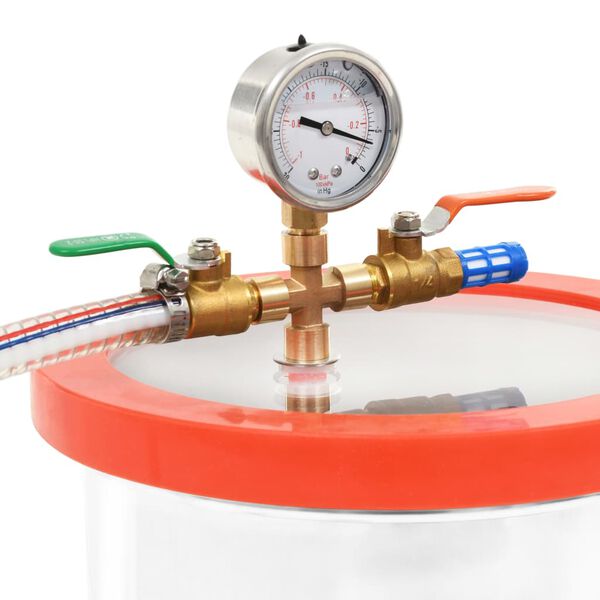 vidaXL Camera a Vuoto in Acciaio Inossidabile 11,42 L