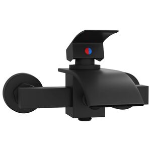 vidaXL Miscelatore Doccia Nero G 1 / 2 pollici