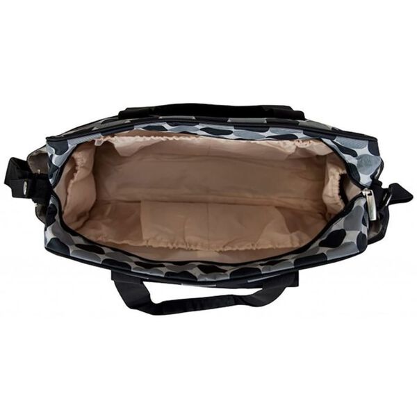 Baninni Borsa per Pannolini Amalfi Nero a Pois BNDB005-BKCL