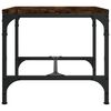vidaXL Tavolini 2pz rovere fumo 40x40x35 cm in Legno Multistrato