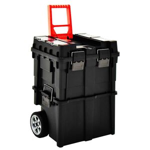 vidaXL Carrello Portautensili con Maniglia 45x36x90 cm