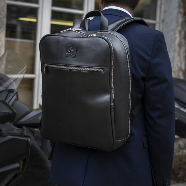 Exacompta Zaino Exactive in Pelle