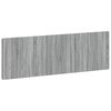 vidaXL Testiera da Muro ZWOLLE Sonoma grigio Legno ingegnerizzato
