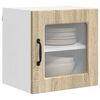 vidaXL Mobile da cucina con porta 2 pcs Rovere Sonoma 40 x 31 x 40 cm