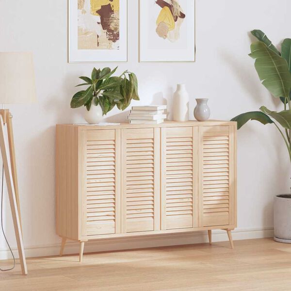 vidaXL Ante con Design a Lamelle 4 pz 69x29,5 cm in Legno di Pino