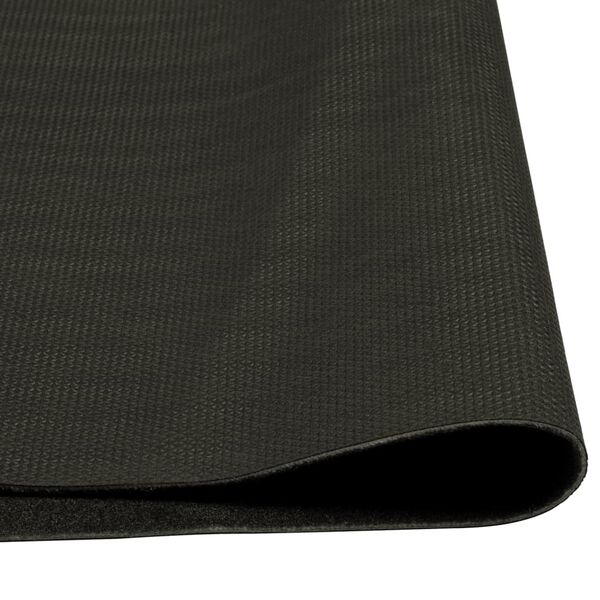 vidaXL Tappeto da Cucina Lavabile Testo Caffè 45x150 cm in Velluto