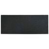 vidaXL Pietra da Passo 6 pcs Nero 60,5 x 25 x 2 cm Gomma