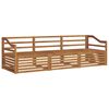 vidaXL Set di divani da esterno 3 pcs Naturale