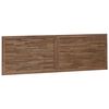 vidaXL Testiera del letto Naturale Legno di teak solido