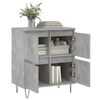 vidaXL Credenza Grigio Cemento 60x35x70 cm in Legno Multistrato