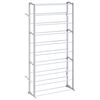 vidaXL Scarpiera Portascarpe con 10 Scaffali