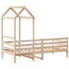 vidaXL Dormeuse con Tetto 90x190 cm in Legno Massello di Pino