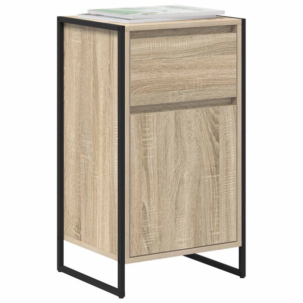 vidaXL Credenza Sonoma 81 x 36 x 150.5 cm Legno multistrato