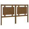 vidaXL Testiera per Letto ambra 155,5x4x100 cm Legno Massello di Pino