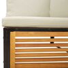 vidaXL Set Divano da Giardino 7 pz con Cuscini Legno Massello Acacia