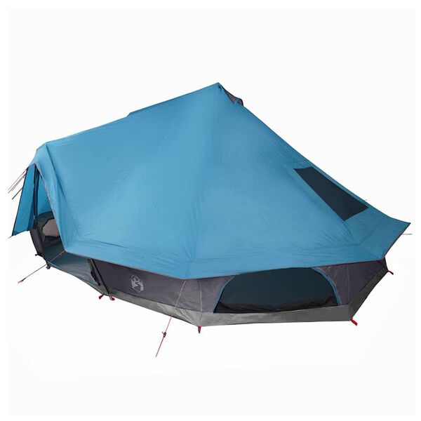 vidaXL Tenda Tipi Familiare con tetto Blu 680 x 430 x 270 cm
