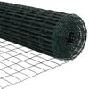vidaXL Recinzione Euro Verde 1.6 x 10 m Ferro rivestito in PVC