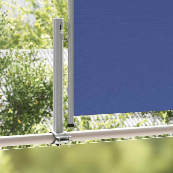 vidaXL Tenda Laterale Retrattile per Patio 100x300 cm Blu