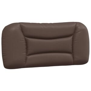 vidaXL Cuscino Testiera Hvar Marrone 80 cm in Similpelle