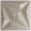 vidaXL Pannelli da parete 24 pcs Beton Stella 50 x 50 cm Schiuma XPS